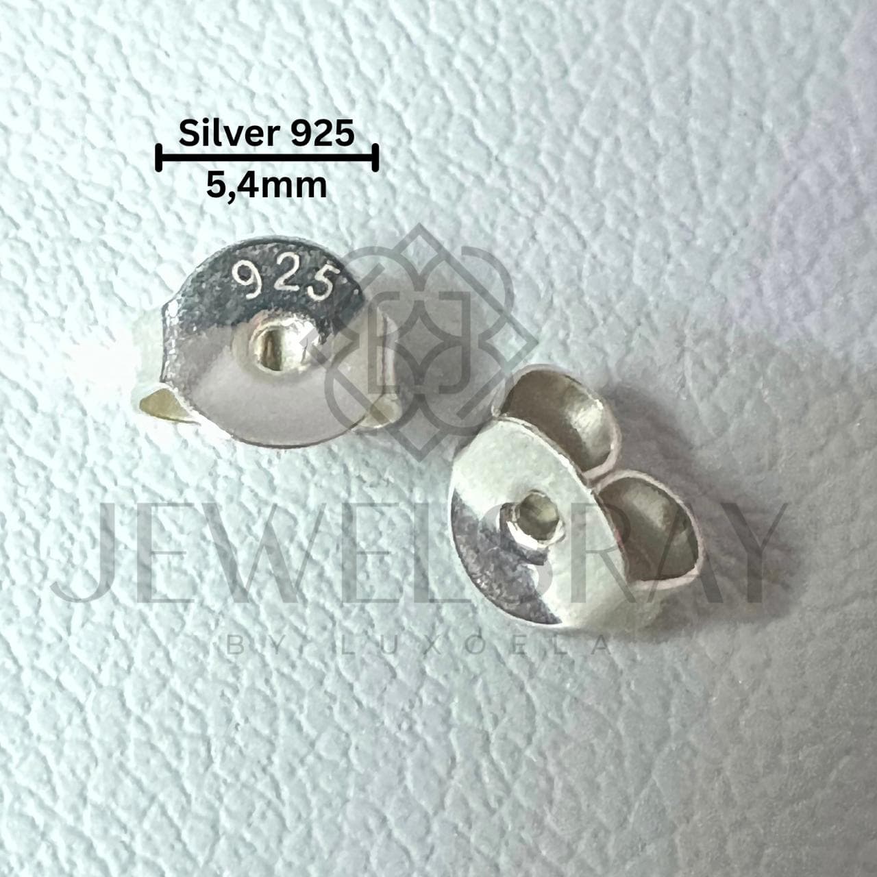 Earnut Earring Stopper Ear Stopper Penutup Belakang Anting Perak 925 Silver