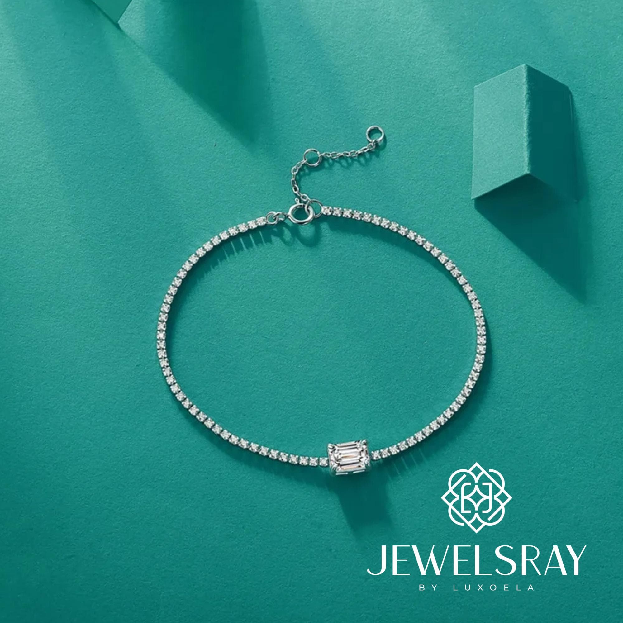 Gelang Cruz Moissanite Bracelet Diamond Look Tunangan Kawin Lamaran