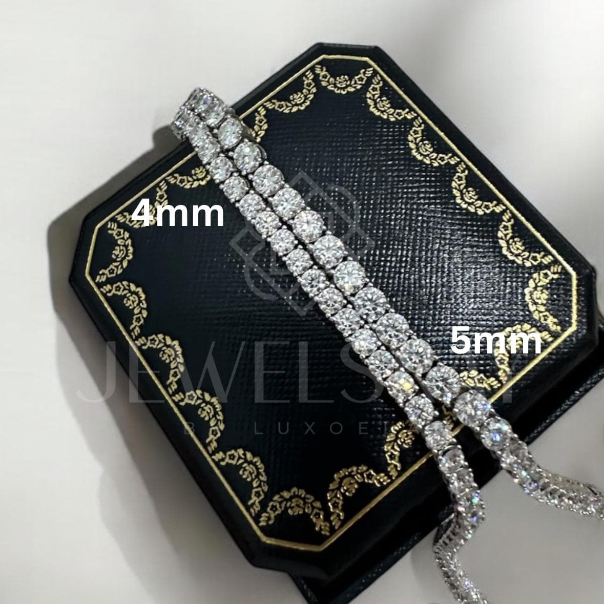 Kalung Tennis Moissanite Libertee Necklace Fancy Elegant Bride Jewels