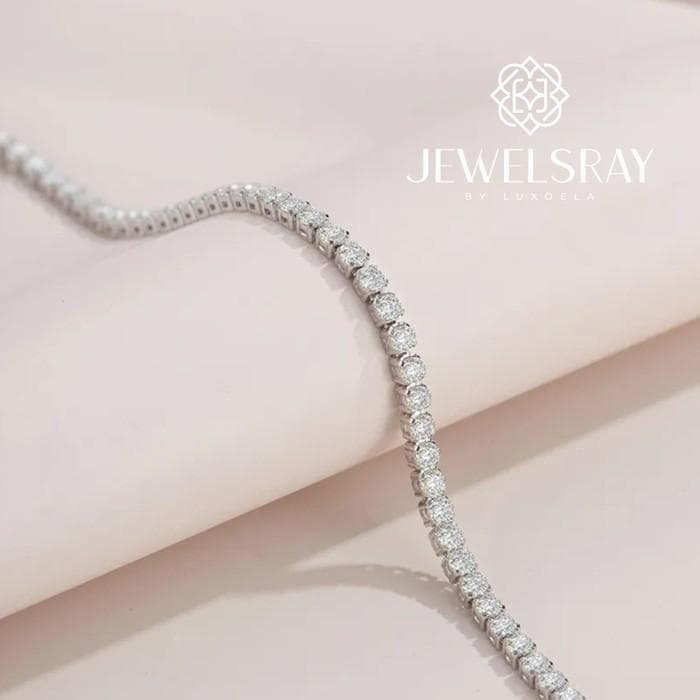 Gelang Tennis Gretchen Moissanite Bracelet Diamond Look Aurel Kawin