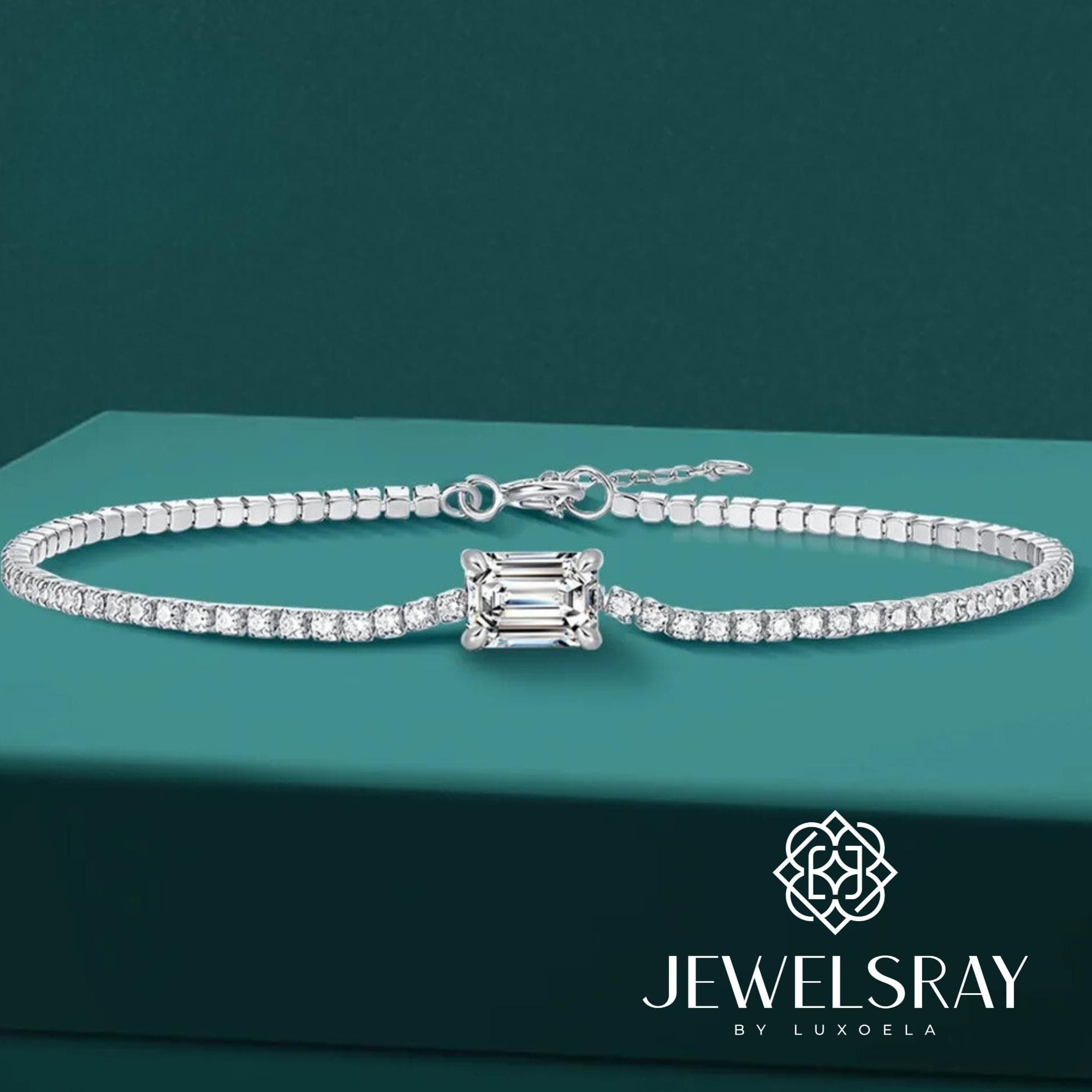 Gelang Cruz Moissanite Bracelet Diamond Look Tunangan Kawin Lamaran