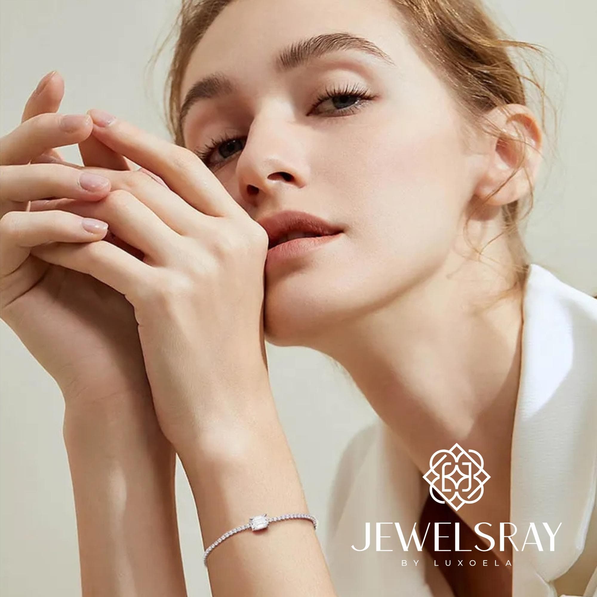 Gelang Cruz Moissanite Bracelet Diamond Look Tunangan Kawin Lamaran