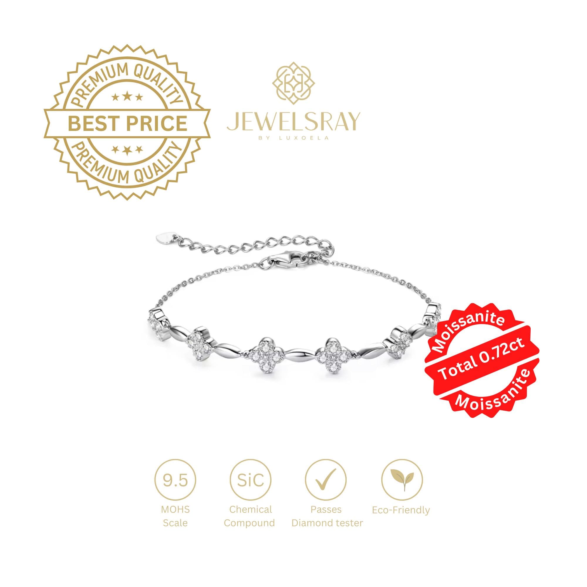 Anting Varley Moissanite Earrings Perhiasan Elegant Solitaire Fancy Diamond Look Jewelry Kawin Tunangan Wedding Engagement Lamaran Married Bridal Jewelsray Intan Permata