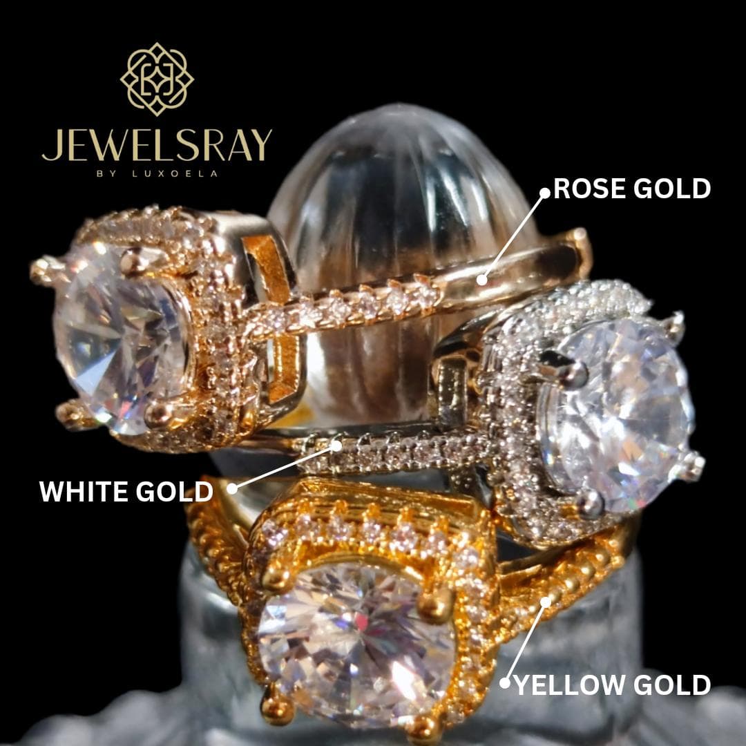 Khusus Plating Product Jewelsray Warna Putih/Rose-Gold/Yellow-Gold/dll