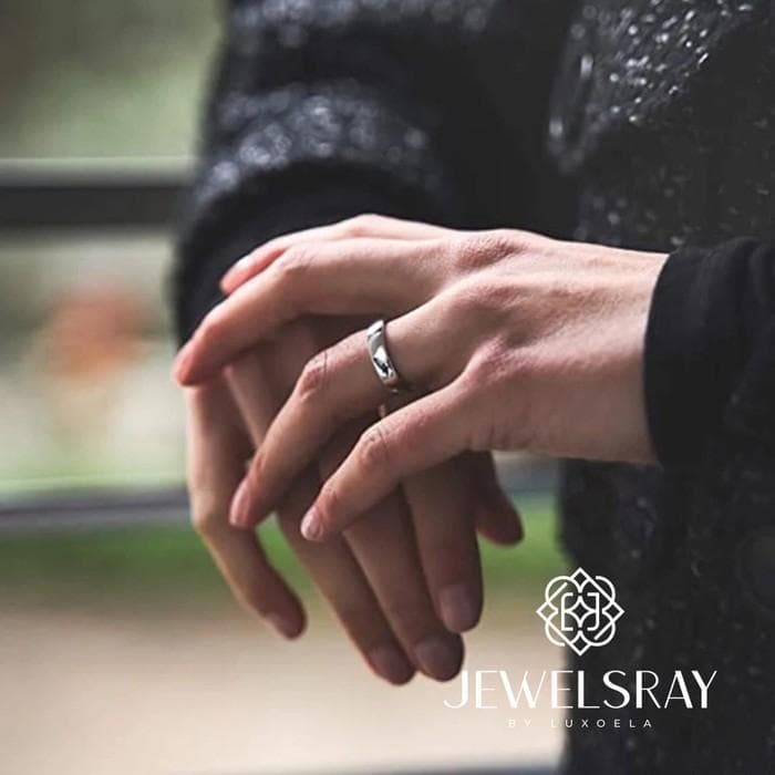 Cincin Kawin Perak Klasik Omi Tunangan Lamaran Married Jewelsray CZ