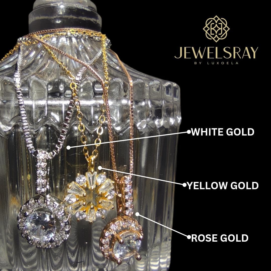 Khusus Plating Product Jewelsray Warna Putih/Rose-Gold/Yellow-Gold/dll
