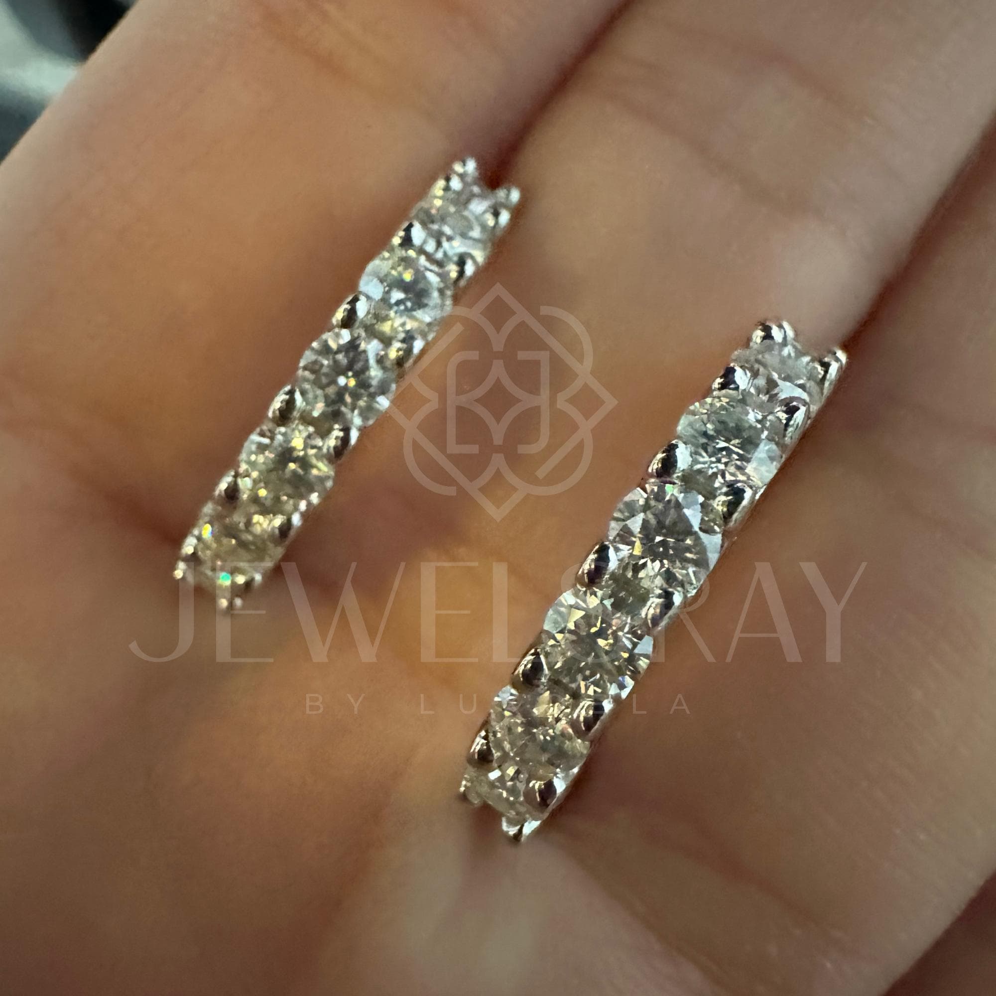 Anting Soyoung Moissanite Earrings Jewelry Diamond Look Jewelsray