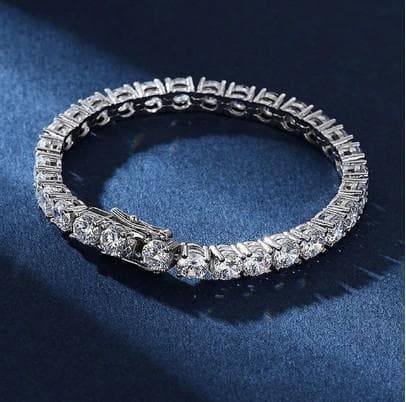 Gelang Tennis Moissanite Libertee Fancy Elegant Tennis Bracelet Jewels