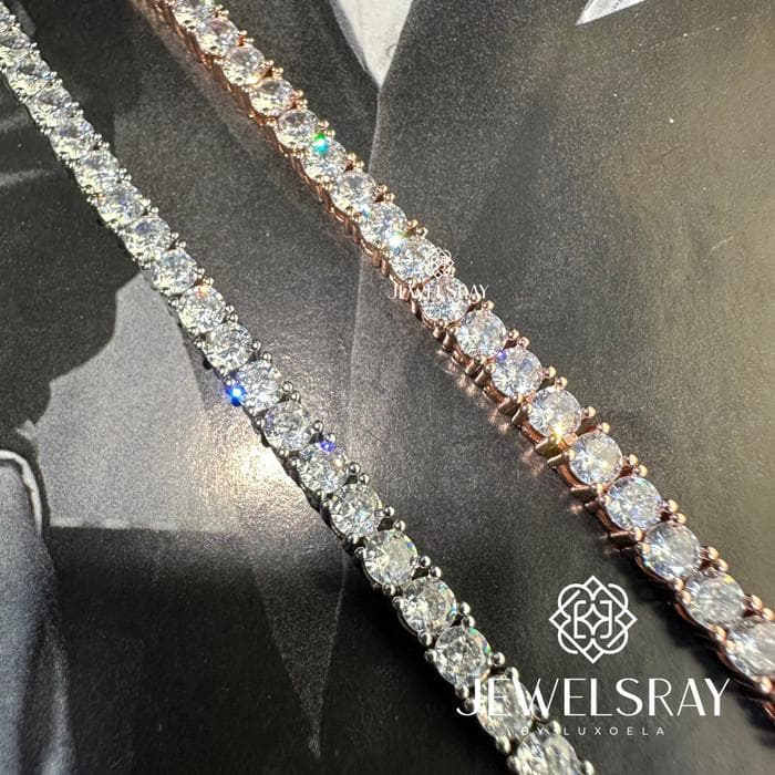 Gelang Arden Tennis Bracelet Diamond Look Perhiasan Kawin Jewelsray CZ
